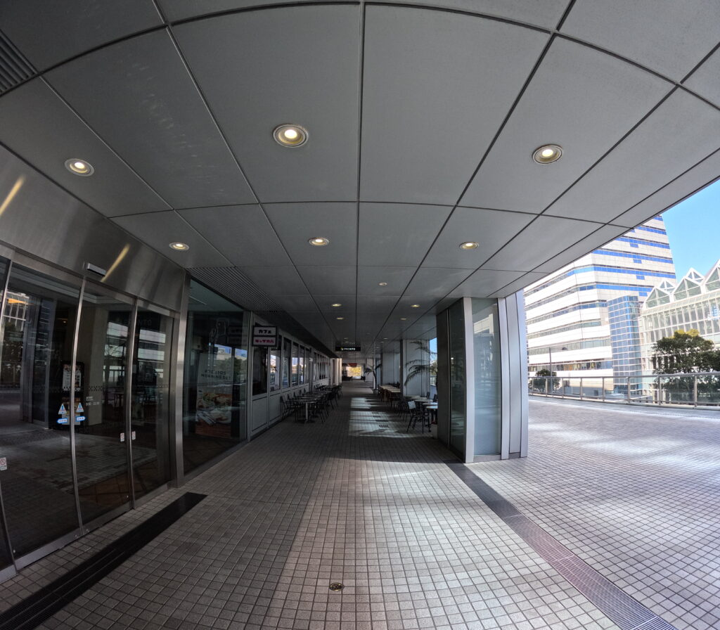 GoProで撮影したファッションタウンセンタービル