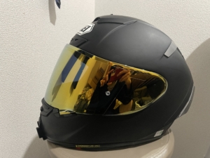 X-Fourteen専用顎マウントベースを設置した様子-2