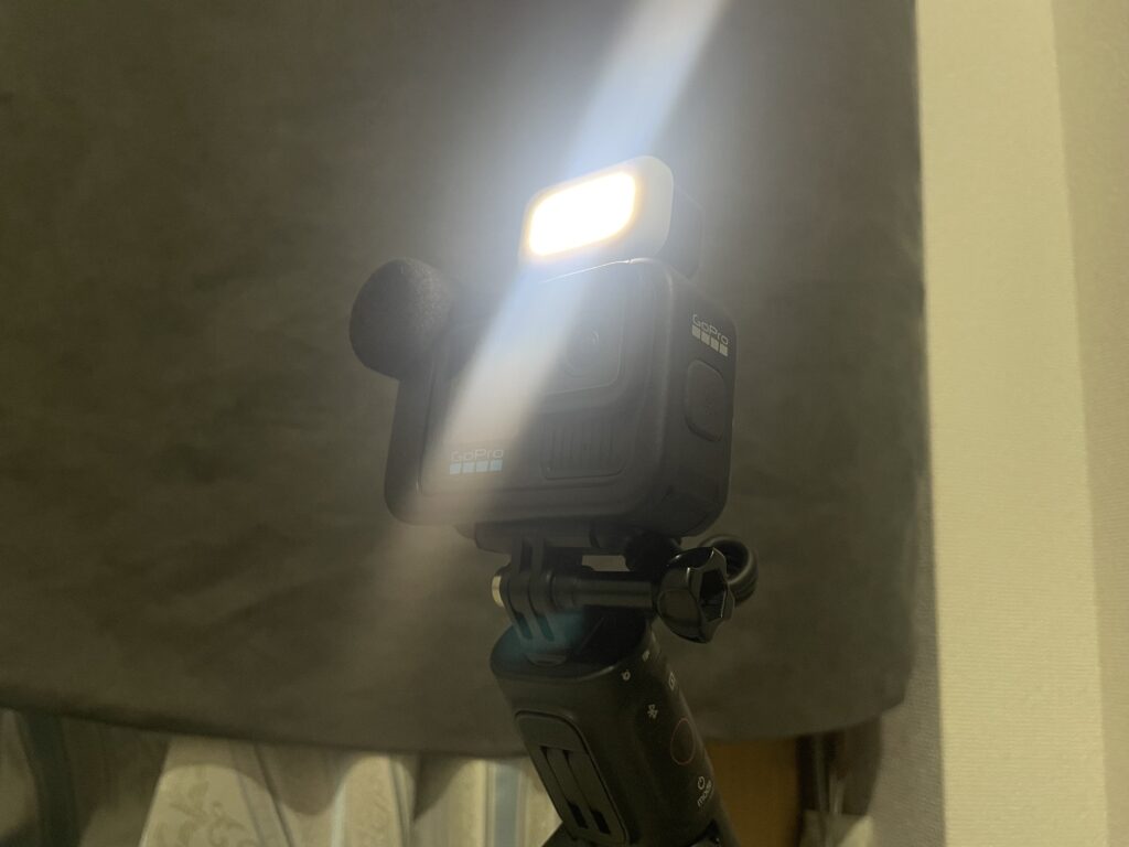 LEDライトモジュラーで明るく撮影