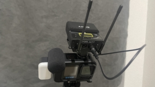 GoProとUWP-D21