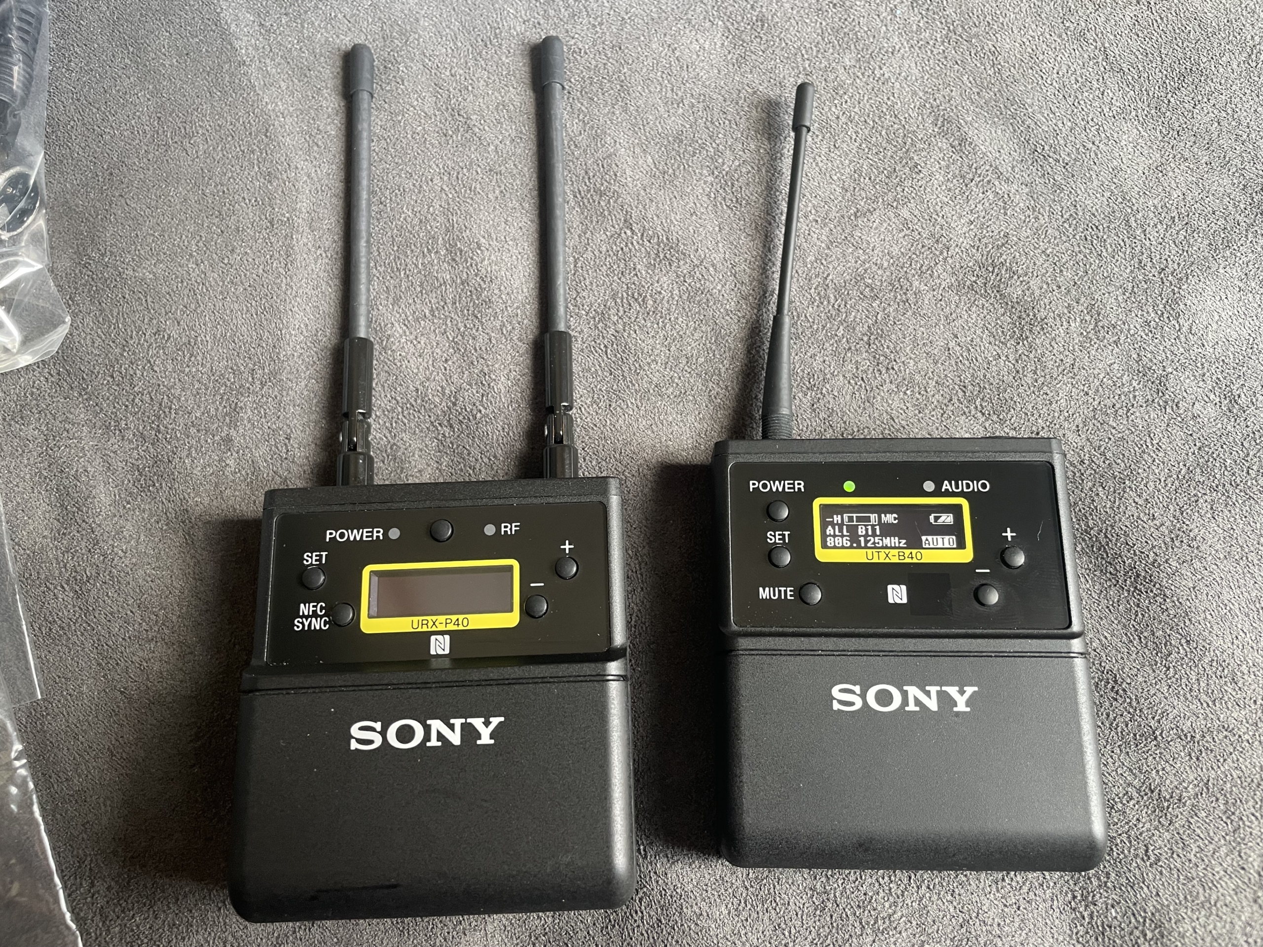SONY UWP-D21の送受信機