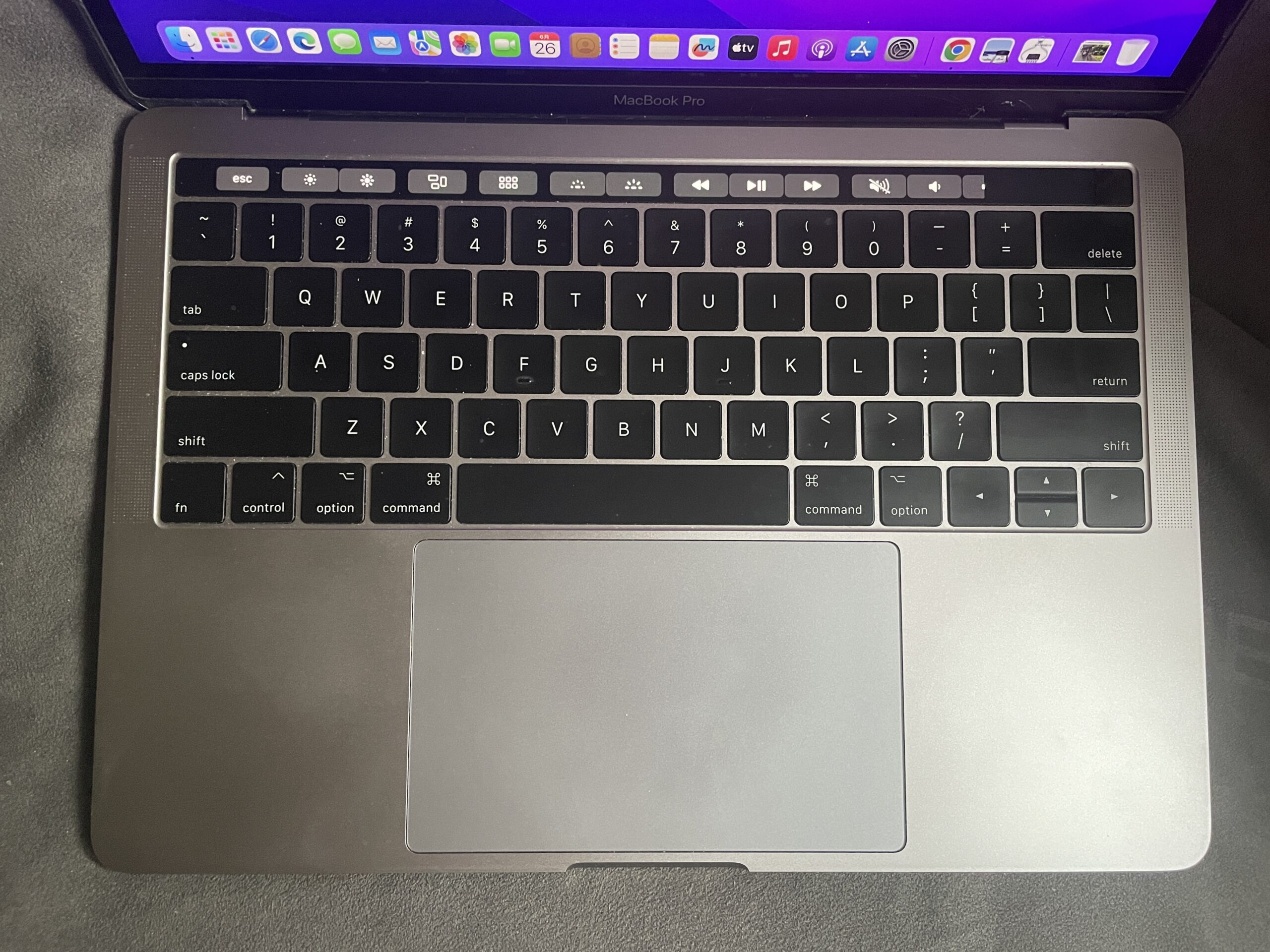 バタフライキーボードのmac